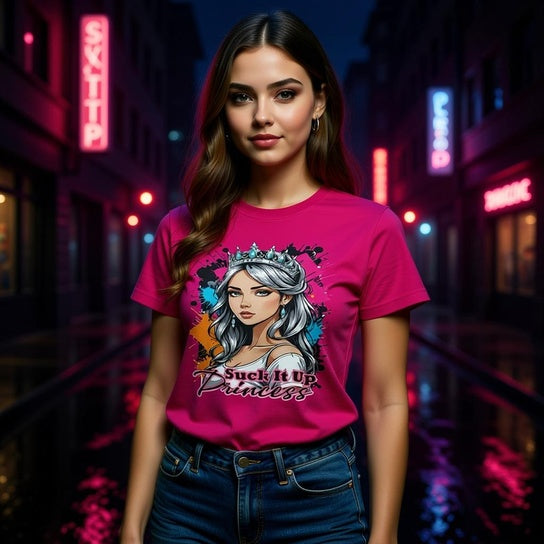 Suck it up princess  - Heavyweight Unisex Crewneck T-shirt | Gildan® 5000